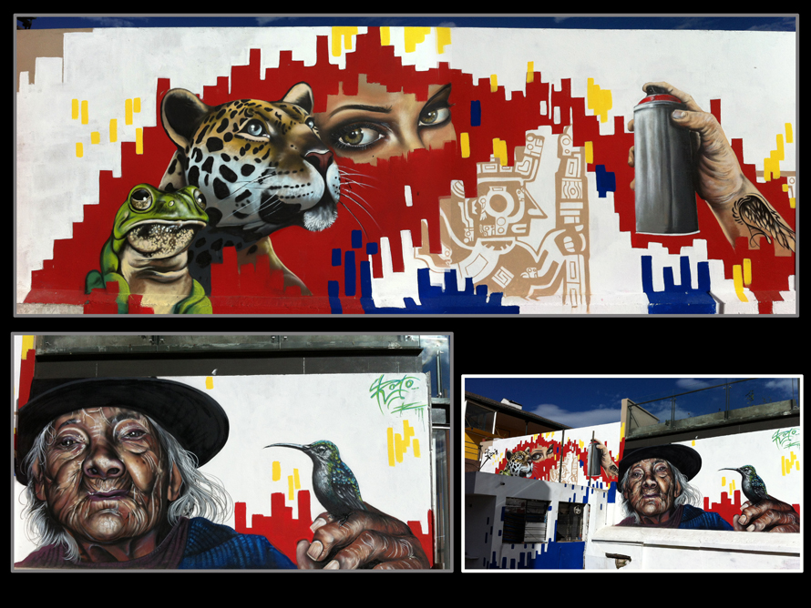 Mural Transito Amaguaña